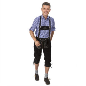 Svartar kvart síðar ekta Lederhosen Haus Huberts