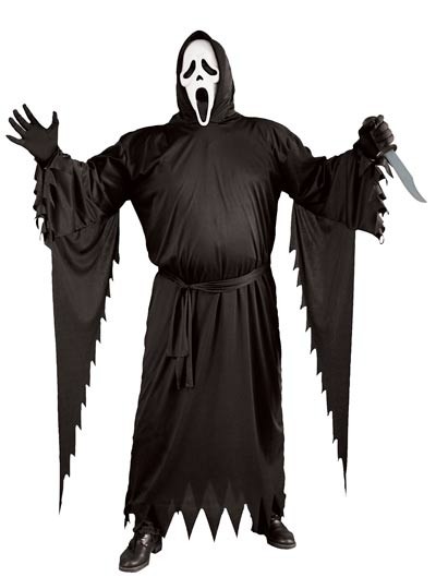 Ghost Face Scream búningur í plus size XL