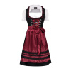 Októberfest Dirndl Kjóll Vínrauður - Image 3