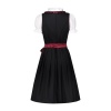 Októberfest Dirndl Kjóll Vínrauður - Image 4
