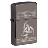 Zippo Odin Design Black Ice
