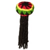 Rasta Reggae Hattur Með Dreadlocks