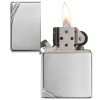 Zippo Vintage With Slashes High Polish Chrome - Image 2