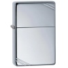 Zippo Vintage With Slashes High Polish Chrome