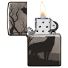Zippo Wolves Black Ice - Image 4