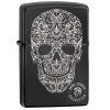 Zippo Fancy Skull High Polish