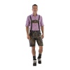 Októberfest Lederhosen Stuttar Vintage Brúnar - Image 4