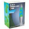 Lava Lampi Blár Vökvi & Grænt vax - Image 2