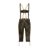 Októberfest Lederhosen Kvartsíðar Brúnar Vintage - Image 2