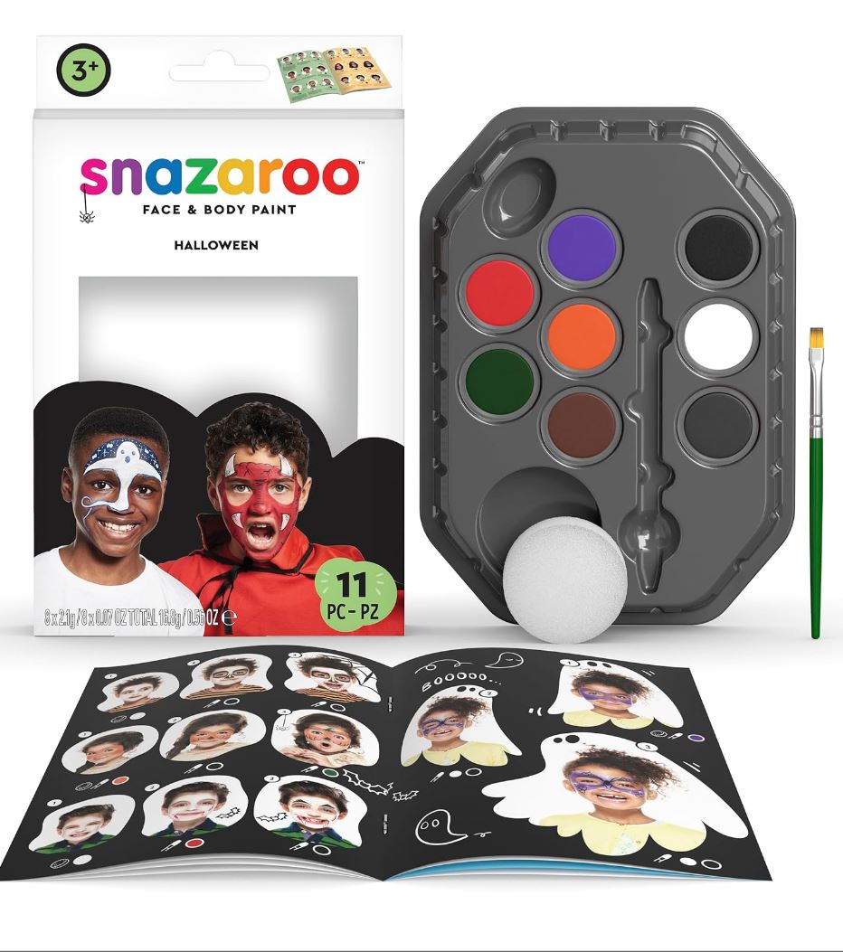 snazaroo andlitslitasett halloween