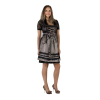 Dirndl Star Collection Svartur með Satin Olíuáferð