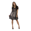 Dirndl Star Collection Svartur með Satin Olíuáferð - Image 5