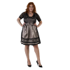 Dirndl Star Collection Svartur með Satin Olíuáferð - Image 6