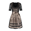 Dirndl Star Collection Svartur með Satin Olíuáferð - Image 2
