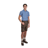 Lederhosen Stuttar Brúnar Antique. Belti í staðinn fyrir Axlarbönd - Image 3