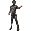 Deluxe Spiderman Black and Gold Búningur - Image 2