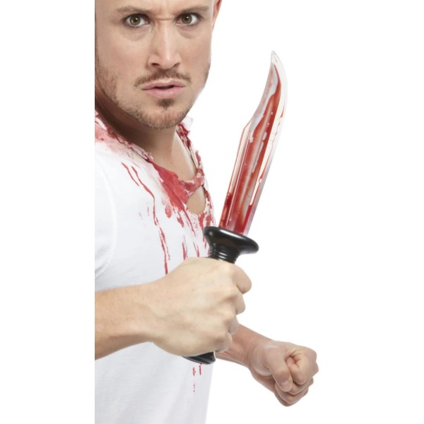 Hnífur Flæðandi Blóð 34cm