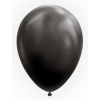Latex Blöðrur Svartar 30cm 50stk