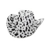 Cow Print Cowboy Hat svartur og hvítur kúrekahattur - Image 3