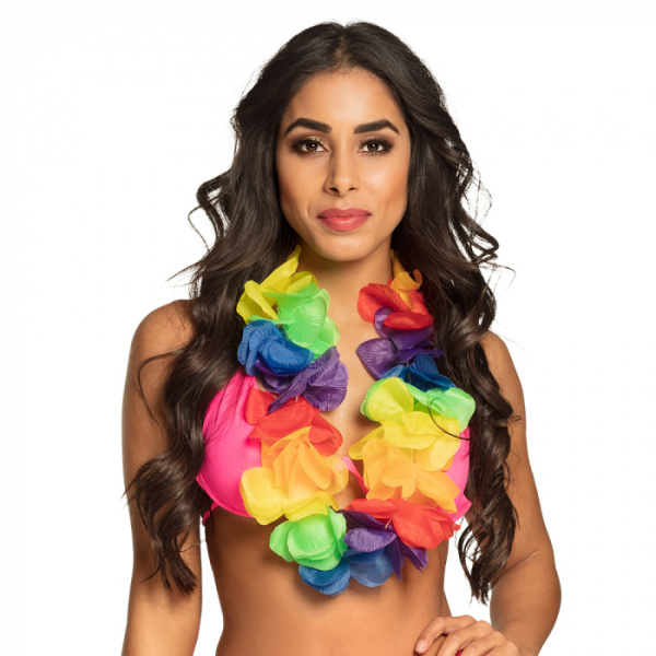 Hawaiian Lei Pride Regnboga - Image 3