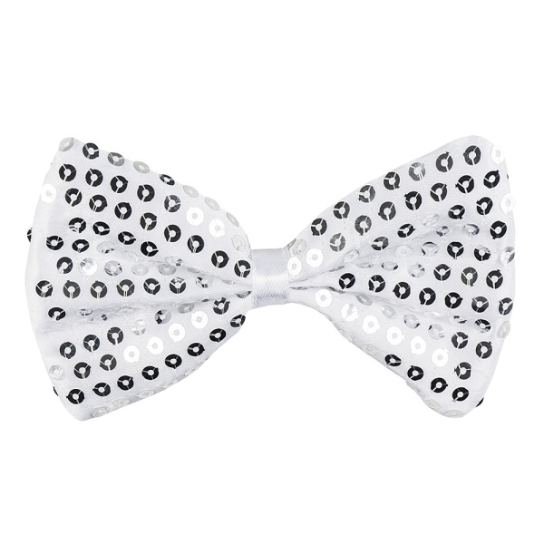Bowtie glimmer silfur slaufa - Image 3