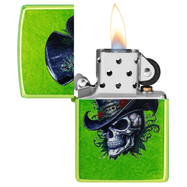 Zippo Top Hat Skull - Image 3