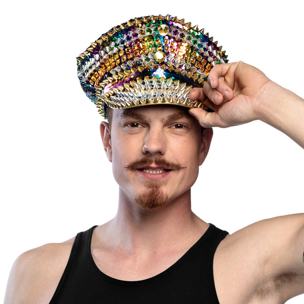 Hattur regnboga glamúr og gaddar - Image 4