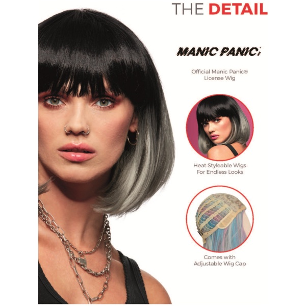 Manic Panic Alien grey Omre Glam Doll Hárkolla - Image 4