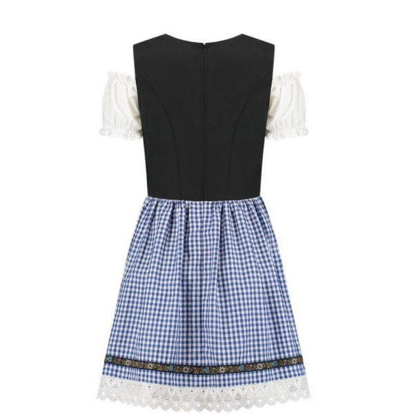 Otóberfest blár stuttur Dirndl, Elsa - Image 6