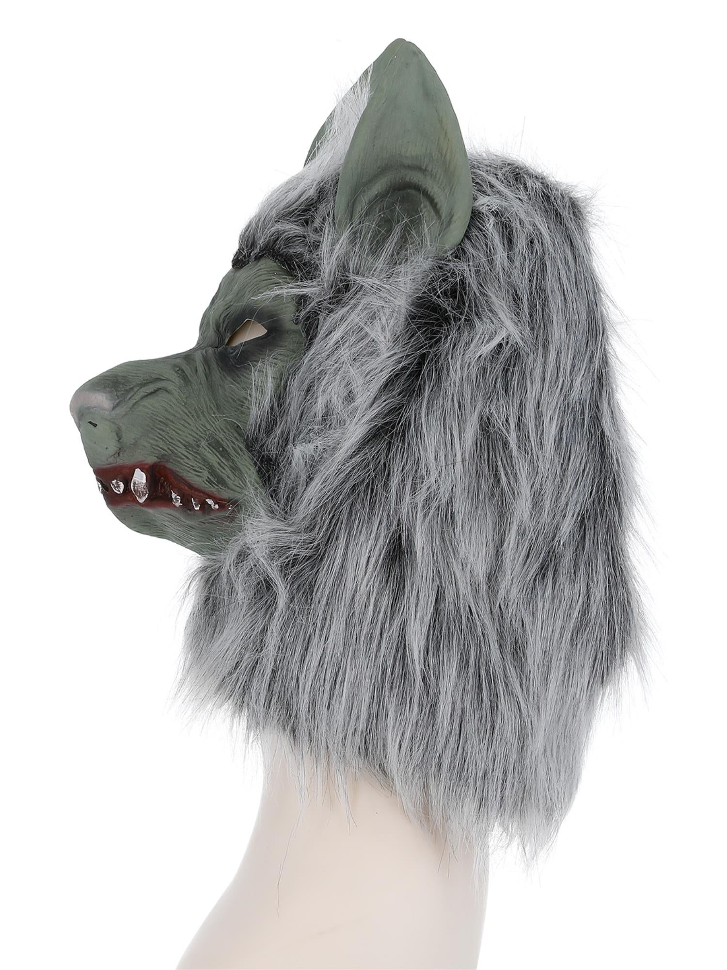 Varewolf latex mask grey - Image 2