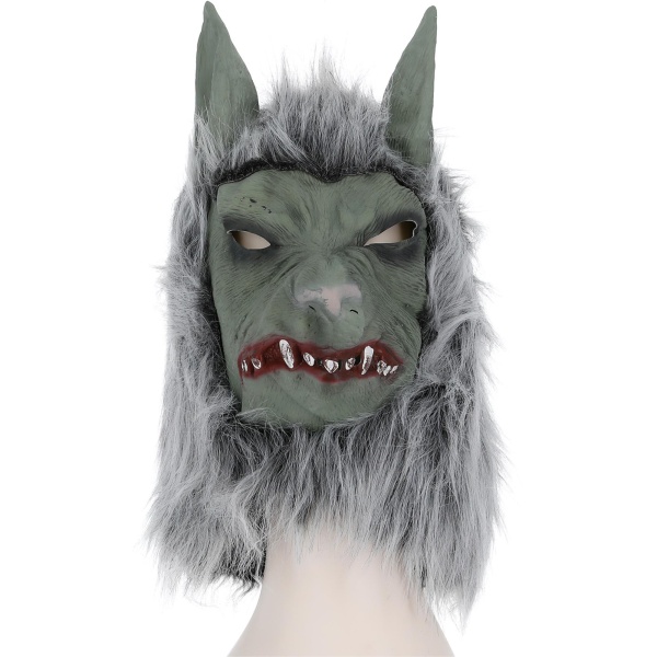Varewolf latex mask grey - Image 3
