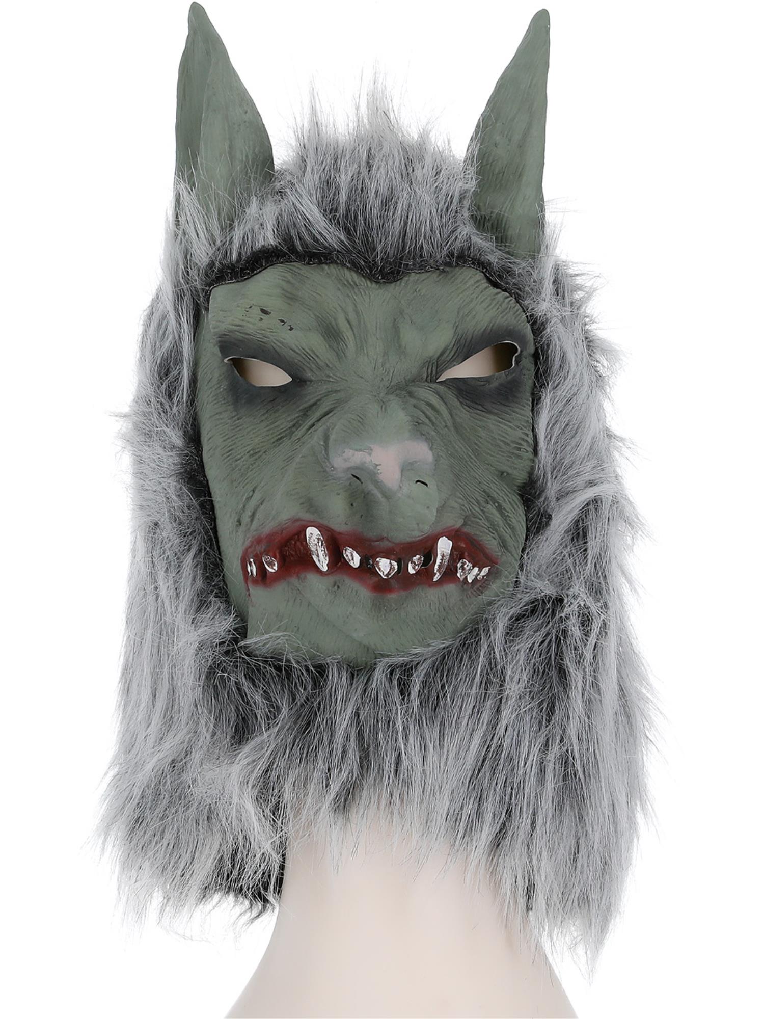 Varewolf latex mask grey - Image 3