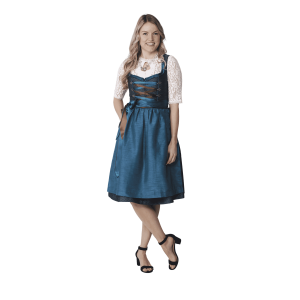 Októberfest dirndl grænblár úr Star Collection