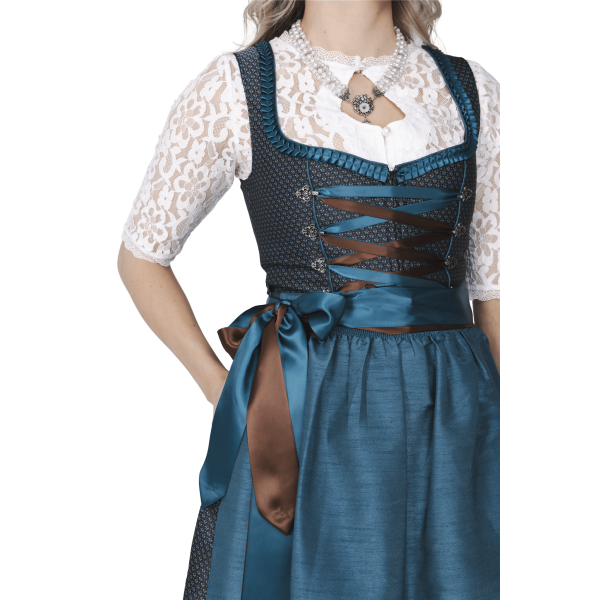 Dirndl Star Collection grænblár - Image 3