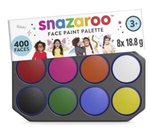 snazaroo andlitslita paletta 8x18ml litir