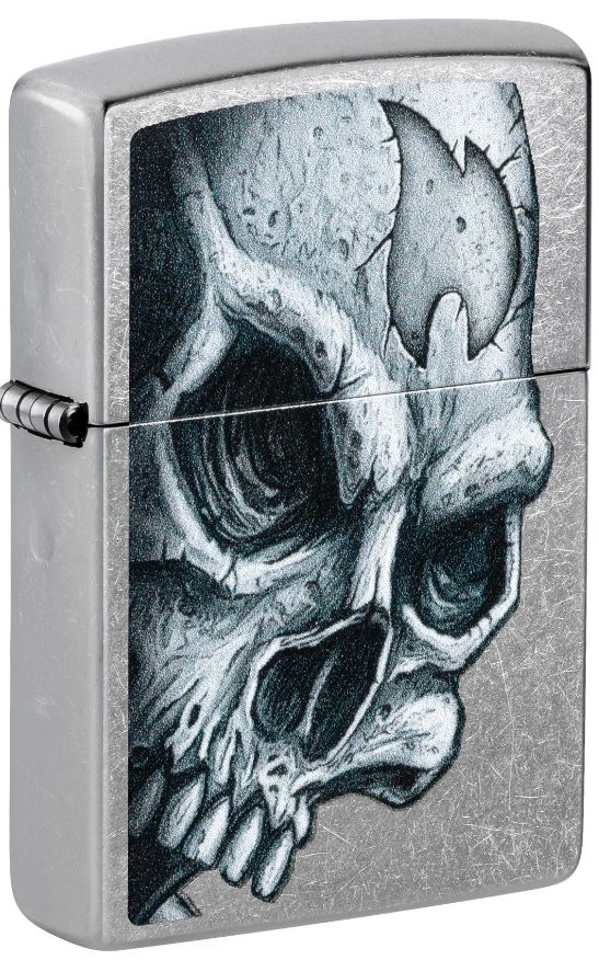 Zippo Skull and Flame