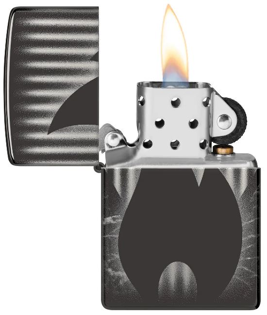 Zippo Premium Flame High Polish Black - Image 4