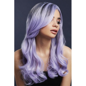 Fever fjólublá gæða hárkolla