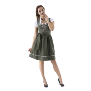 grænn dirndl frá Haus Huberts