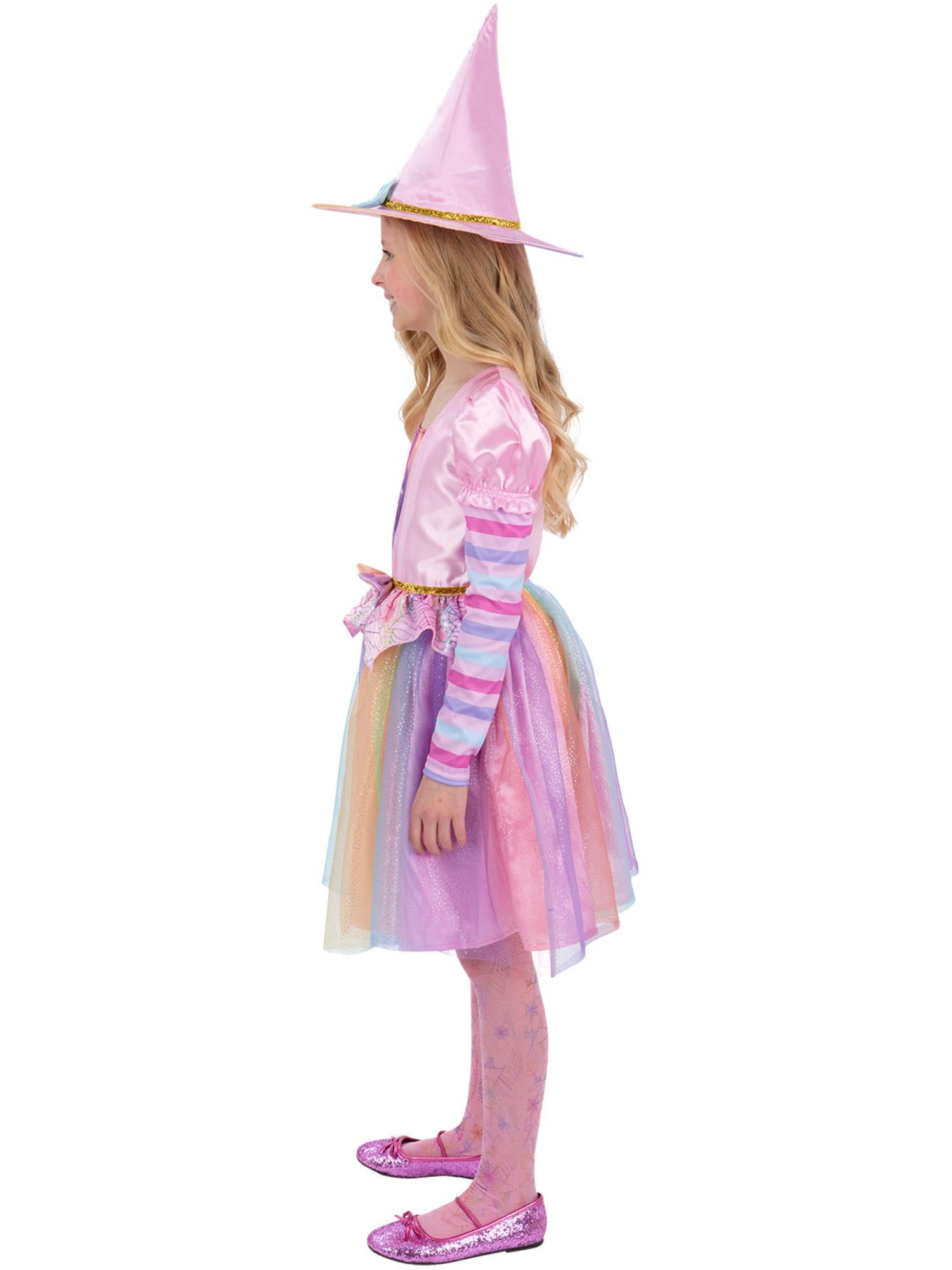 Pastel Rainbow Witch Large 10-12 ára - Image 3